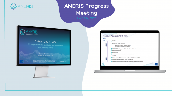 ANERIS members catch up at the bi-annual progress meeting