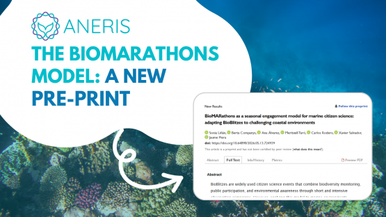 ANERIS on the BioMARaton model and how it provides a more practical approach of organising citizen science events